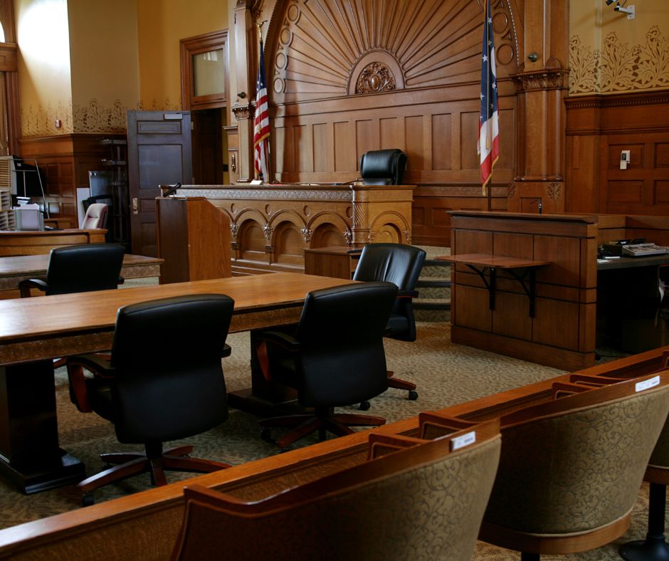 Courtroom in Southern California